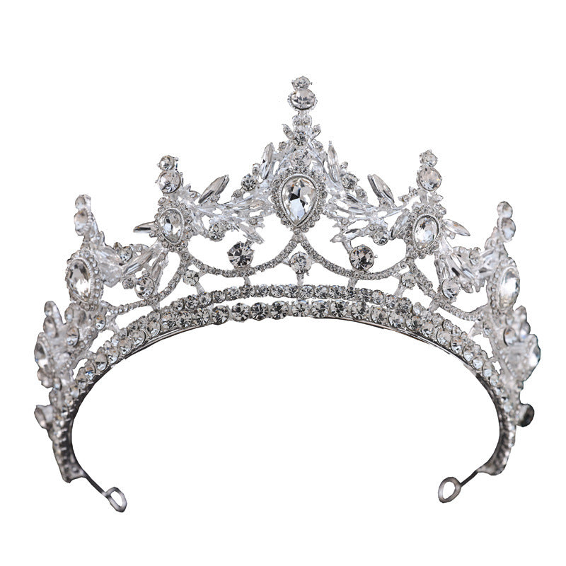 Bride Wedding Rhinestone Alloy Crown - Body By J'ne