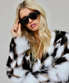 Shannon Faux Fox Coat