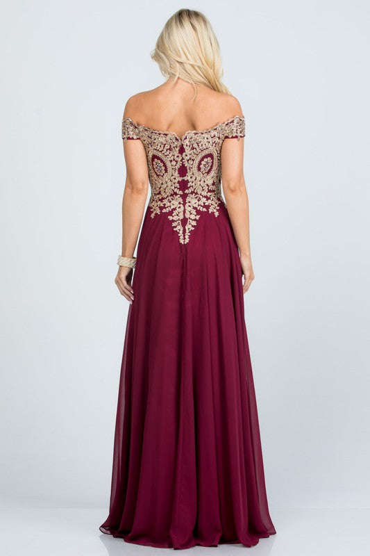 JASMEEN CHIFFON GOWN