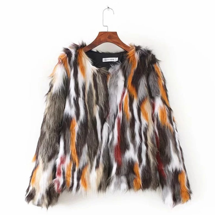 Shannon Faux Fox Coat