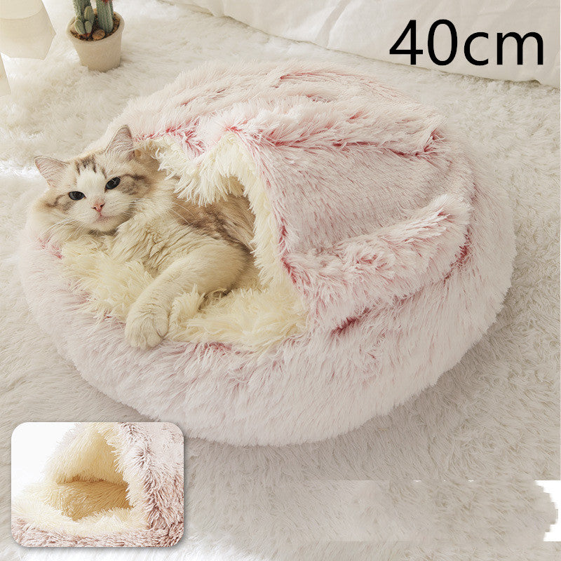 2 In 1 Dog And Cat Plush Bed - Body By J'ne