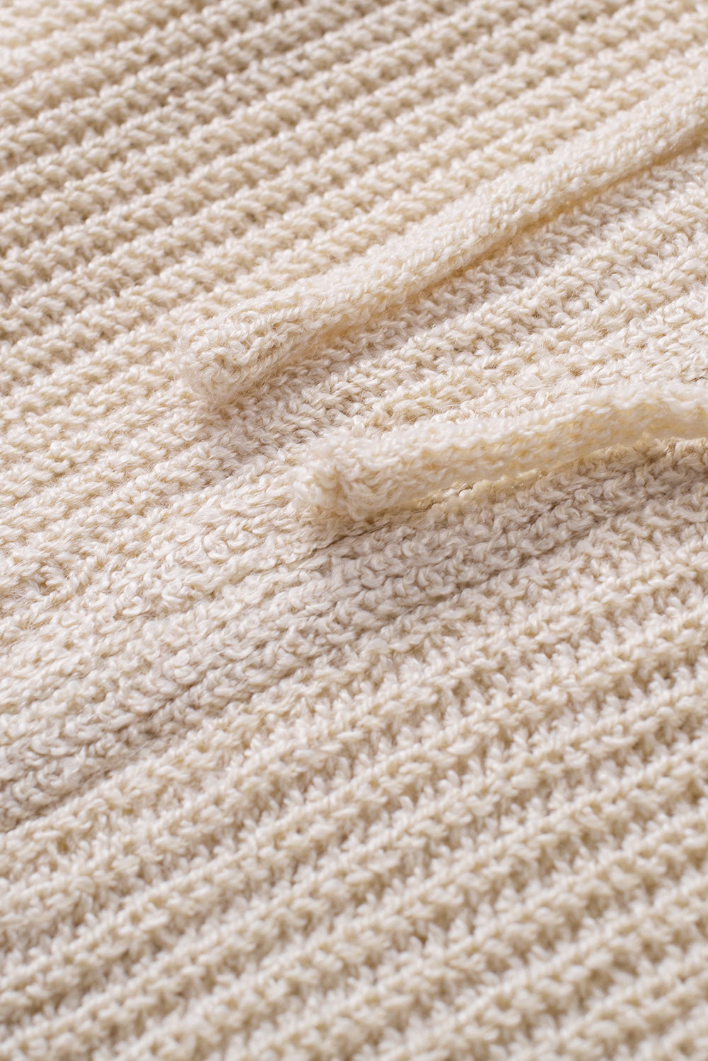 Distressed Zip Up Drawstring Hooded Cardigan - Body By J'ne