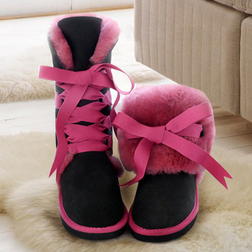 Beckham Faux Fur Snow Boots - Body By J'ne