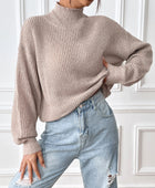 Turtleneck Long Sleeve Sweater