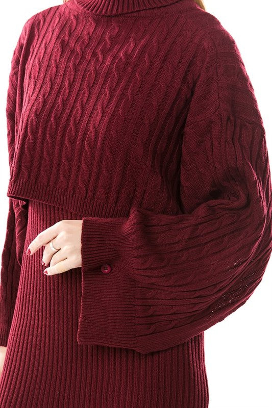 THE ONE SWEATER TWO PIECE - Body By J'ne