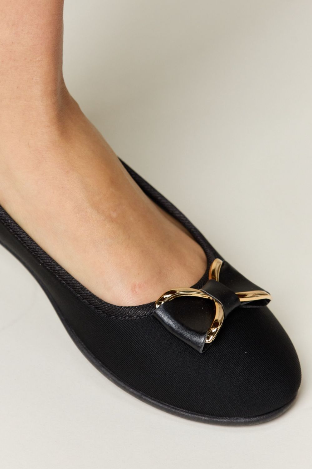 Metal Buckle Flat Loafers - Body By J'ne