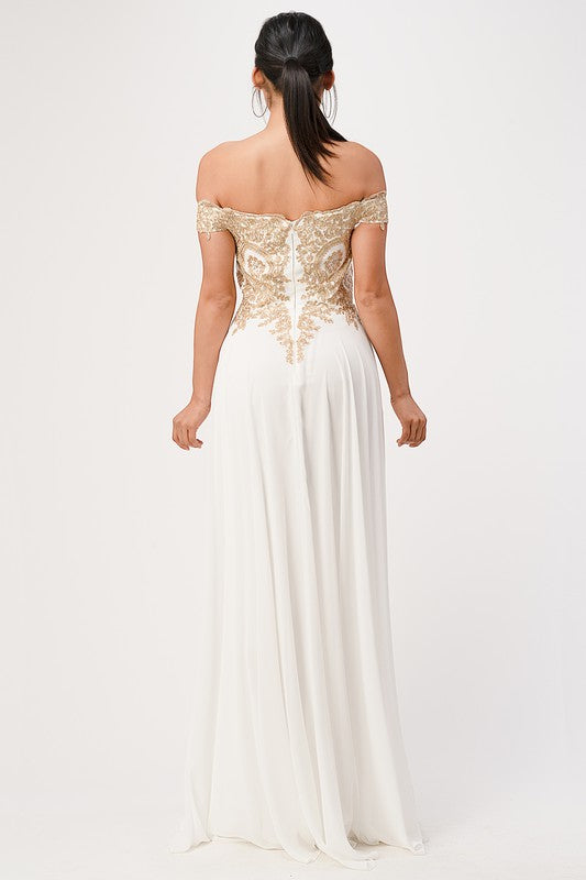 JASMEEN CHIFFON GOWN