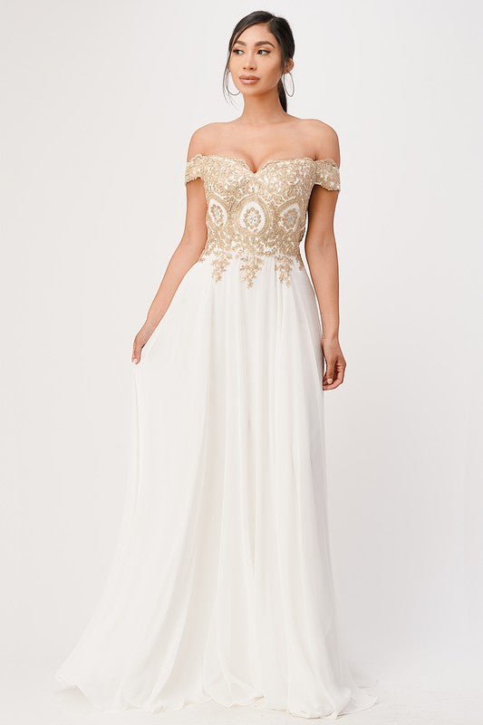 JASMEEN CHIFFON GOWN