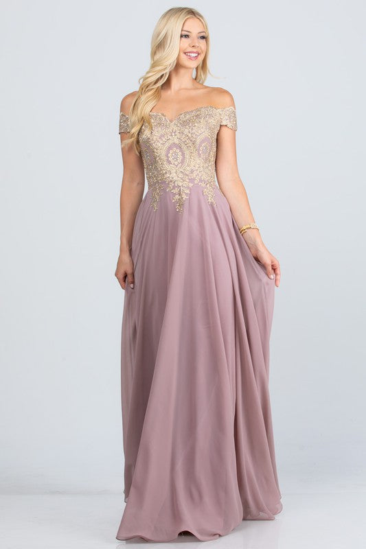 JASMEEN CHIFFON GOWN