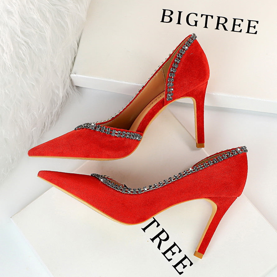 Boss Lady Suede Heels - Body By J'ne