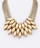 Iconic Mesh Chain Statement Necklace