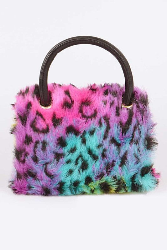 Mix Color Leopard Print Iconic Swing Bag - Body By J'ne