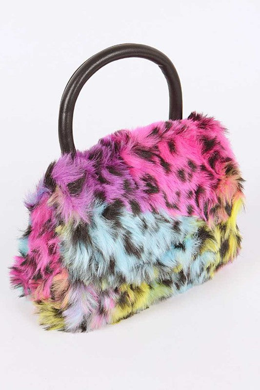Mix Color Leopard Print Iconic Swing Bag - Body By J'ne