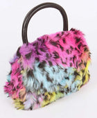 Mix Color Leopard Print Iconic Swing Bag