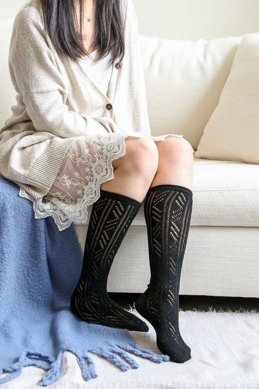 Classic Knit Calf Socks - Body By J'ne