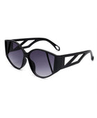 Geometric Round Cat Eye Fashion Sunglasses