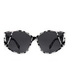 Geometric Round Cat Eye Fashion Sunglasses