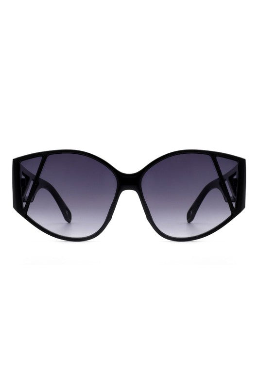 Geometric Round Cat Eye Fashion Sunglasses