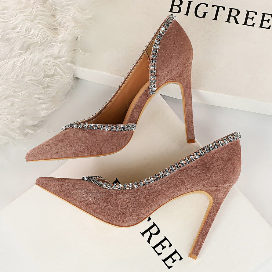 Boss Lady Suede Heels - Body By J'ne