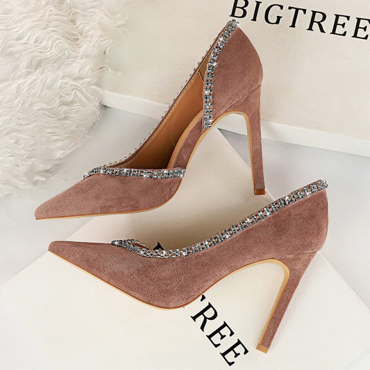 Boss Lady Suede Heels - Body By J'ne