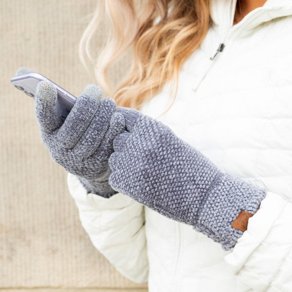 CC Chenille Touch Gloves - Body By J'ne