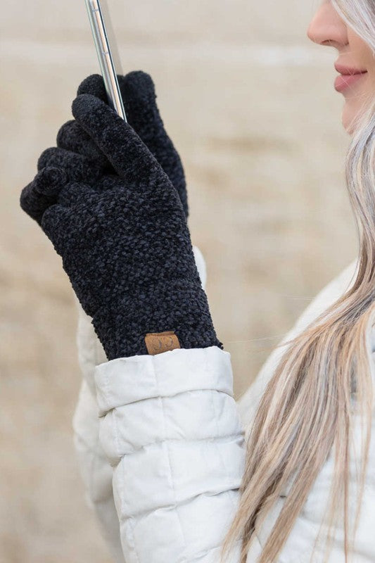 CC Chenille Touch Gloves - Body By J'ne
