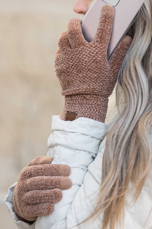 CC Chenille Touch Gloves - Body By J'ne