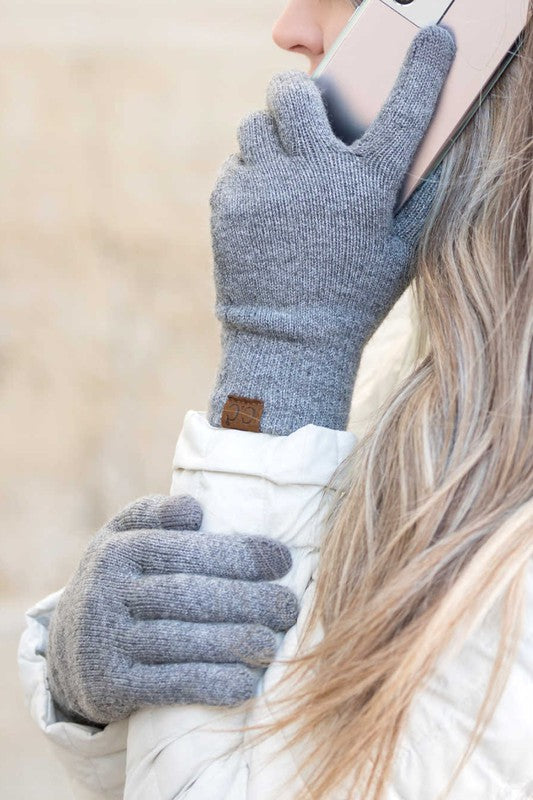 CC Cashmere Blend Touch Gloves - Body By J'ne