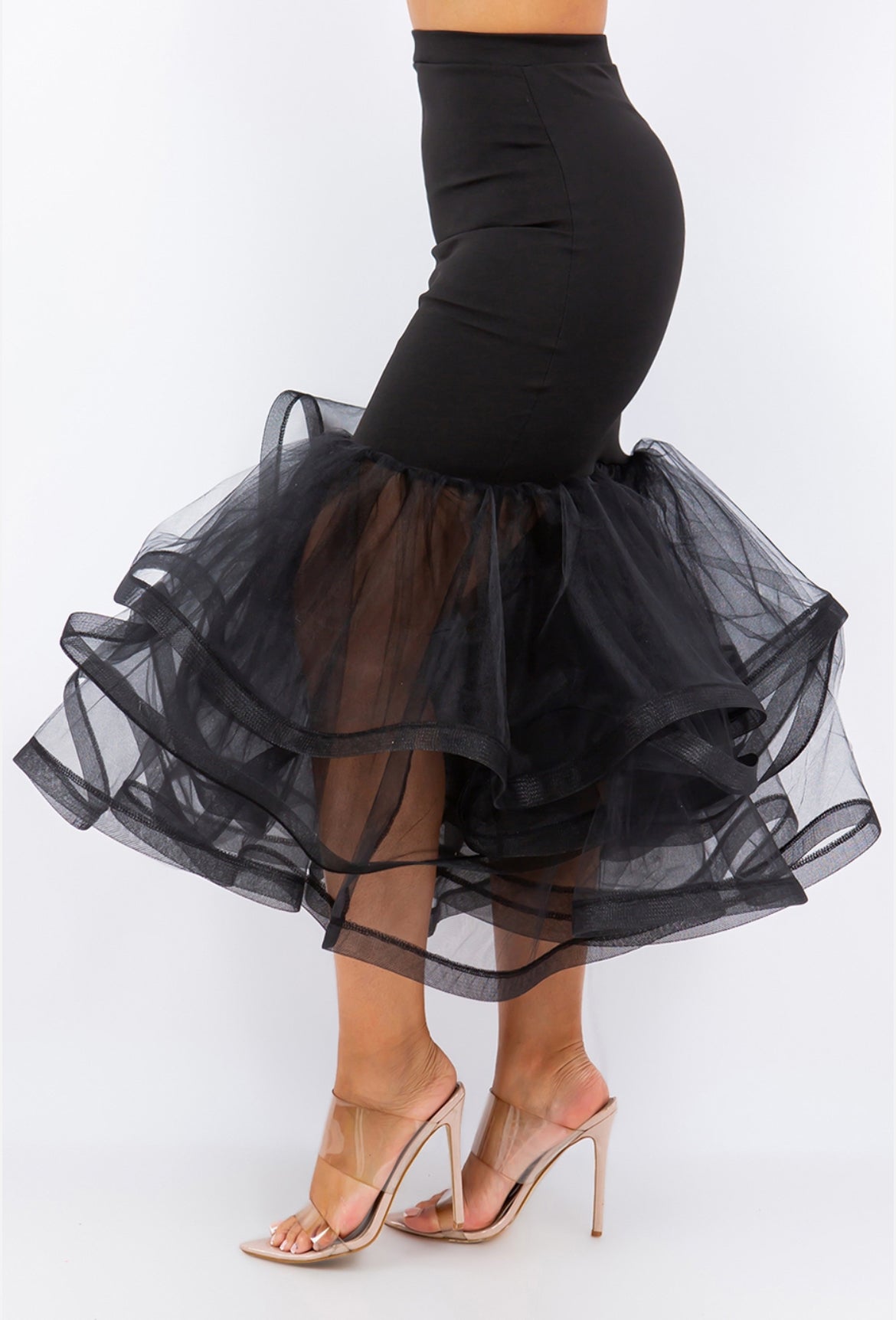 Tiered Midi Skirt - Body By J'ne