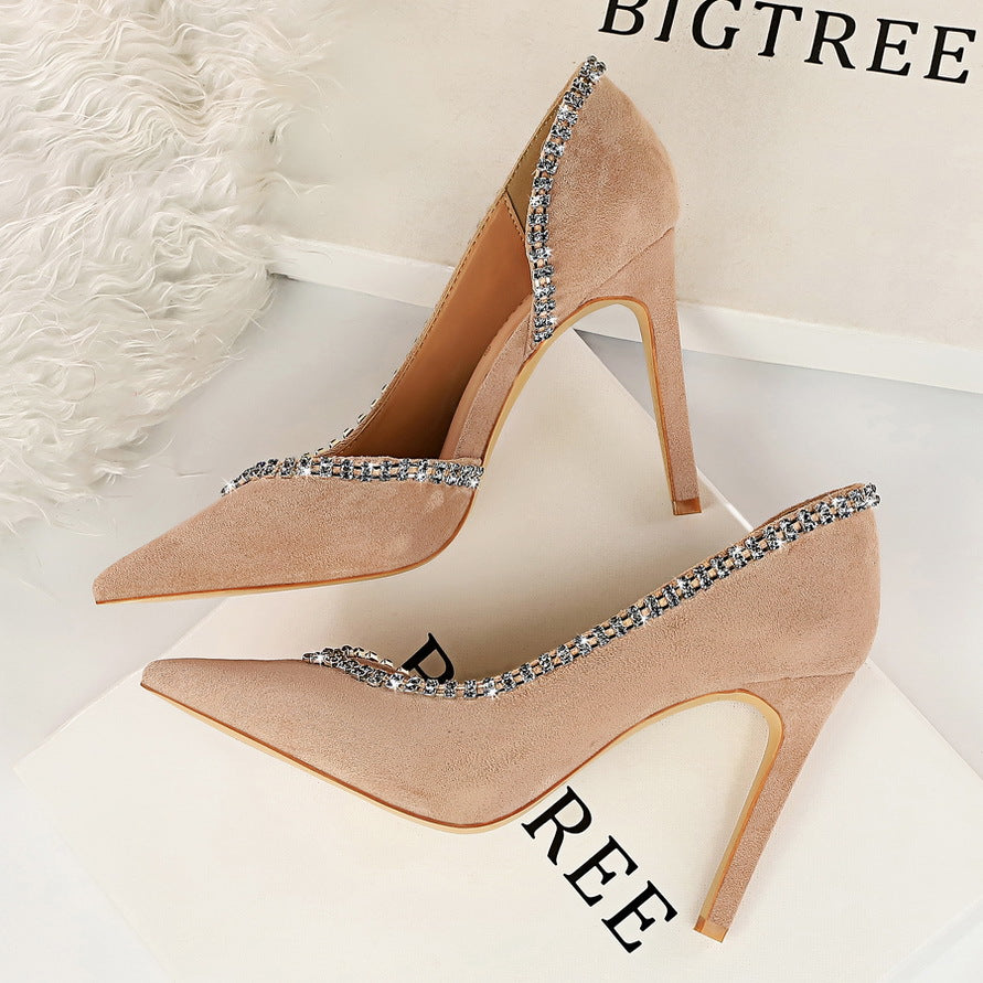 Boss Lady Suede Heels - Body By J'ne