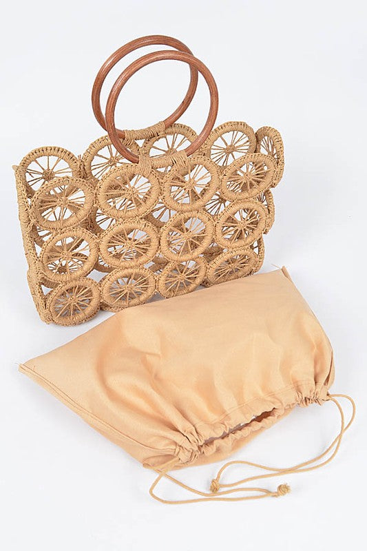 Weaved Straw Summer Bag - Body By J'ne