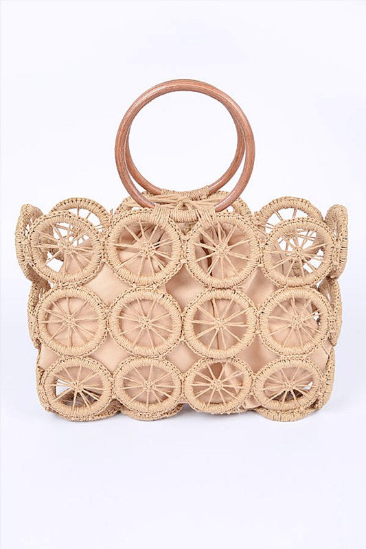 Weaved Straw Summer Bag - Body By J'ne