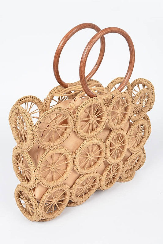 Weaved Straw Summer Bag - Body By J'ne
