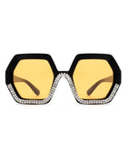 Oversize Rhinestone Fashion Sunglasses