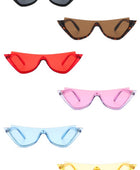 Retro Half Frame Fashion Cat Eye Sunglasses