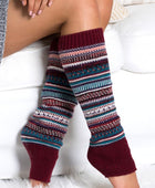 Short Fairisle Legwarmer