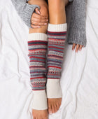 Short Fairisle Legwarmer