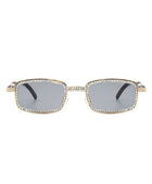 Rectangle Retro Vintage Square Sunglasses