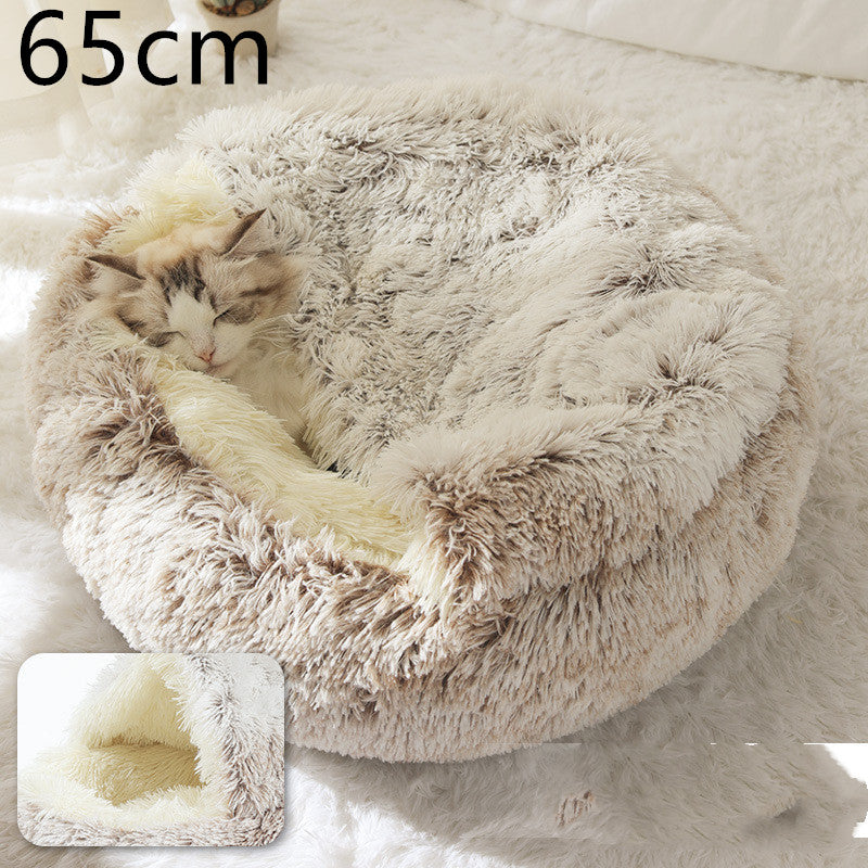 2 In 1 Dog And Cat Plush Bed - Body By J'ne