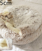 2 In 1 Dog And Cat Plush Bed - Body By J'ne