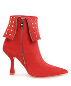 Piccini Stud Embellished Foldover Boots