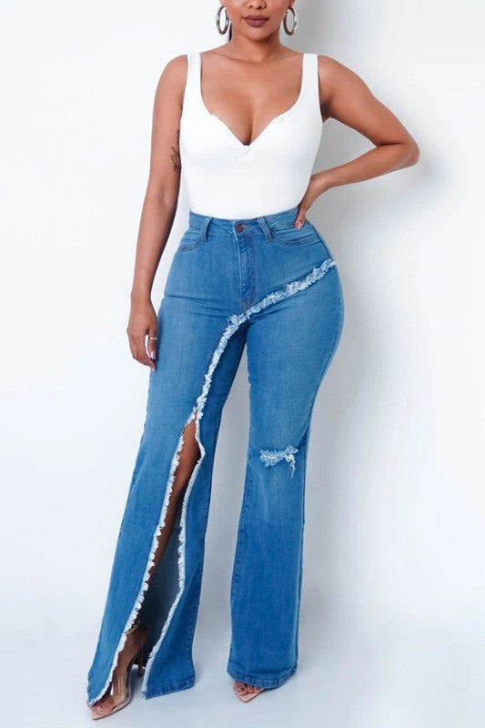 WOMEN FASHION DENIM JEANS - Body By J'ne