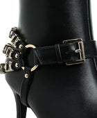 Nicene Harness Detail Stiletto Boots