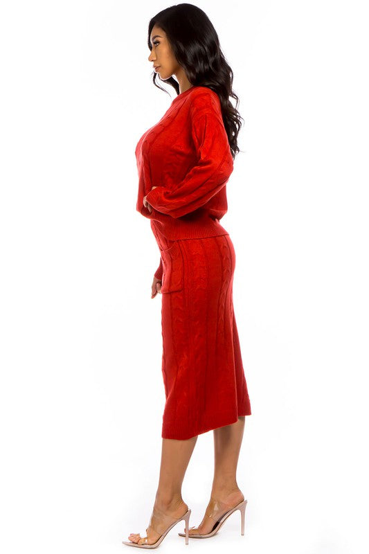 GOOD INTENTIONS SWEATER DRESS - Body By J'ne