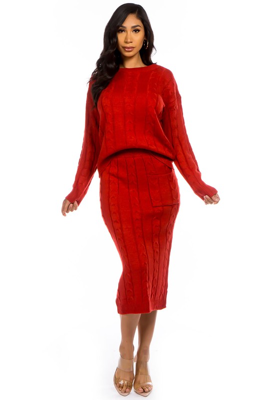 GOOD INTENTIONS SWEATER DRESS - Body By J'ne