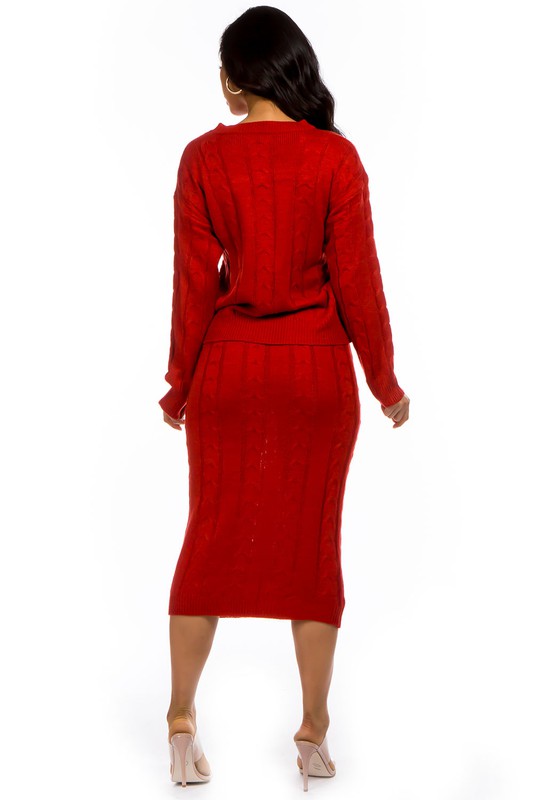 GOOD INTENTIONS SWEATER DRESS - Body By J'ne