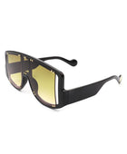 Square Oversize Shield Fashion Visor Sunglasses