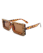 Diamond Rhinestone Square Sunglasses