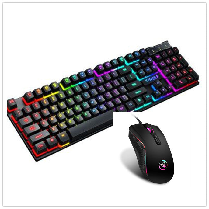 Gaming Usb Luminous Wired Keyboard - Body By J'ne