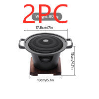 Mini Smokeless Hibachi Grill For Home - Body By J'ne